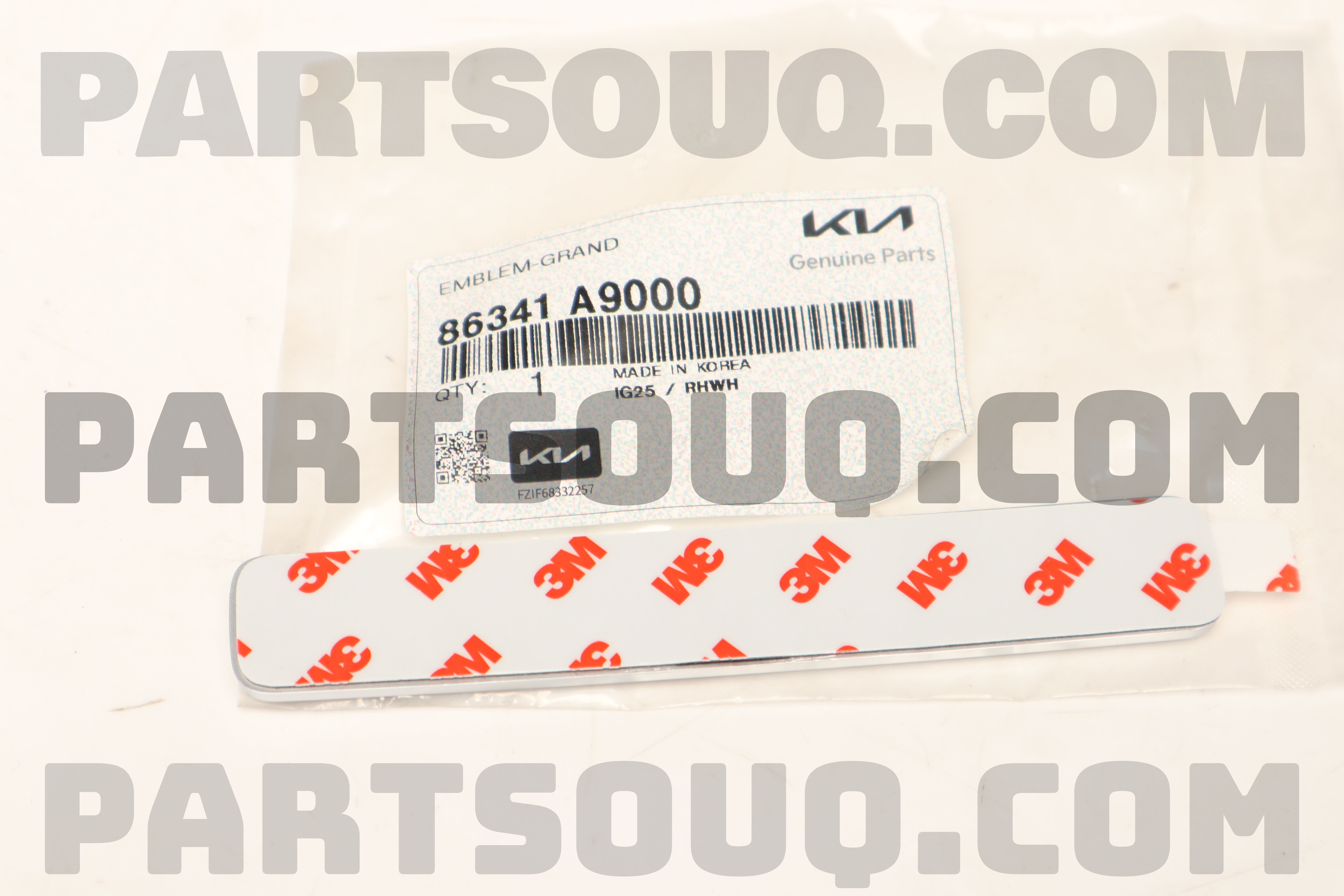 Lô Gô Chữ Grand Kia Carnival Mã phụ tùng 86341A9000