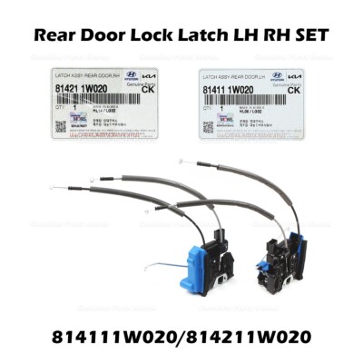 Ổ Khóa Ngậm Cánh Sau Phải Kia Rio Mã phụ tùng 814211W020