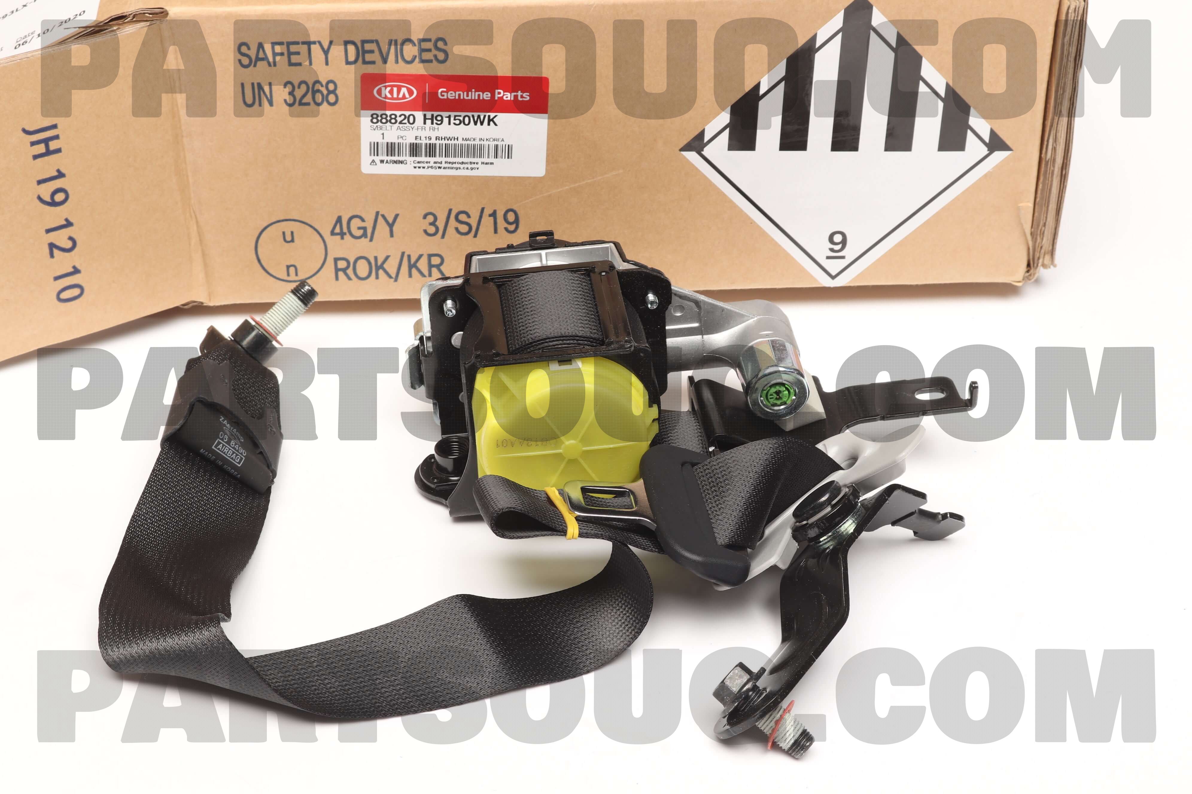 Dây Đai An Toàn Trước Phải Kia Rio Mã phụ tùng 88820H8000WK