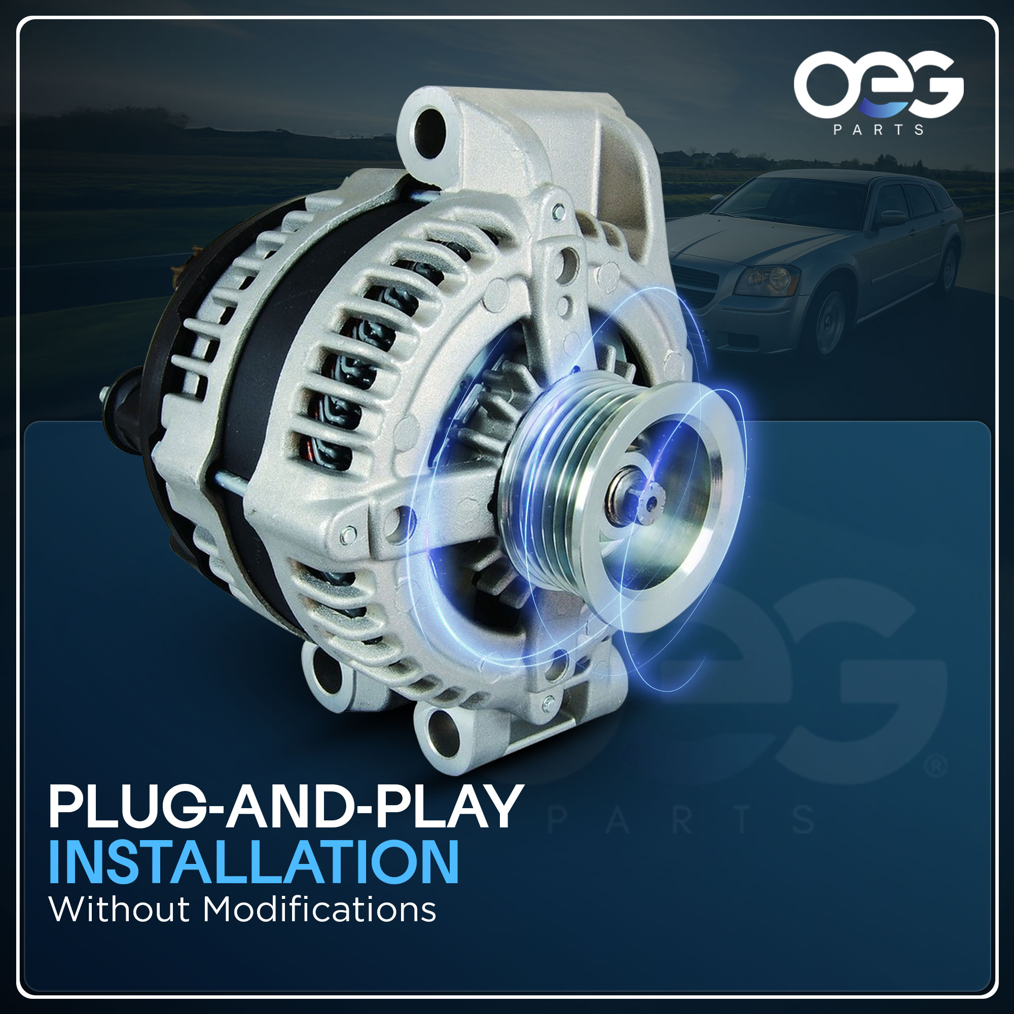 Máy Phát Điện 2.0 - G4kd Kia Carens / rondo OEM 2606446