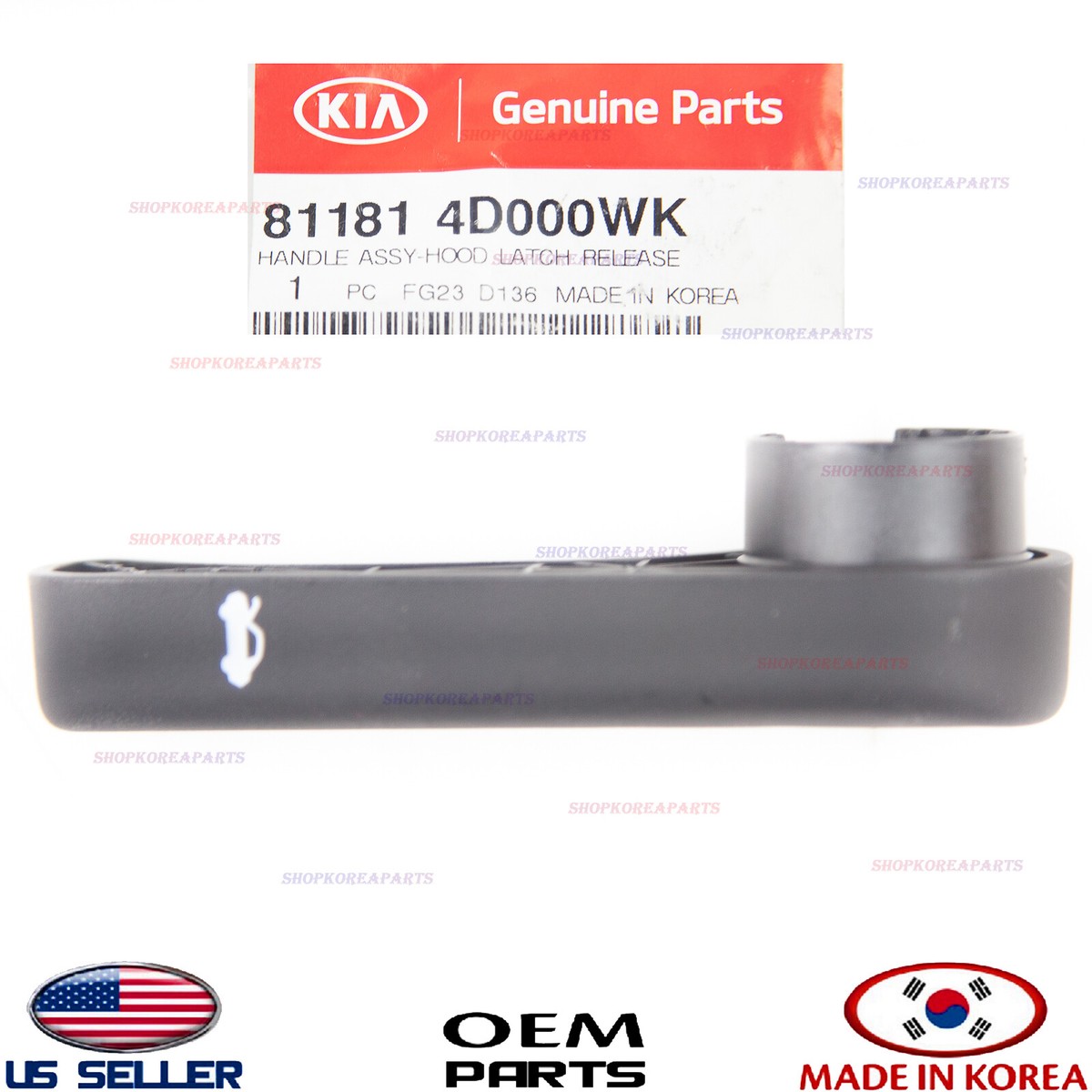 Tay Mở Khóa Nắp Capo Kia Carens / rondo Mã phụ tùng 811814D000S8