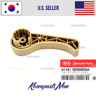 Tay Mở Khóa Nắp Capo Kia Carens / rondo Mã phụ tùng 811814D000S8