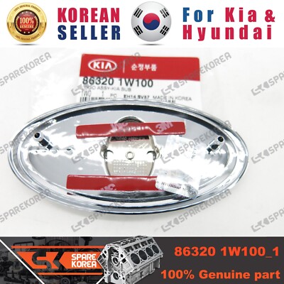 Lô Gô Chữ Kia Kia Rio Mã phụ tùng 863201W100