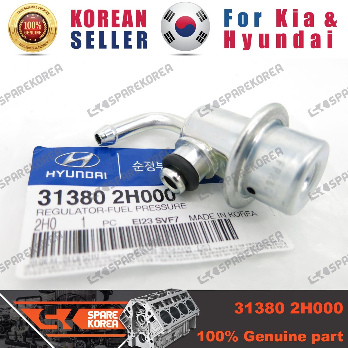 Van Áp Bơm Xăng Kia Forte / Cerato Mã phụ tùng 313802H000