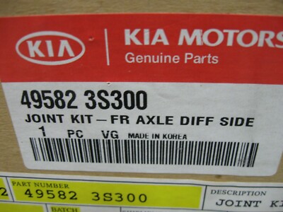 Đầu Láp Trong Trái Mt 1.7 Kia Carens / rondo Mã phụ tùng 49582A4300