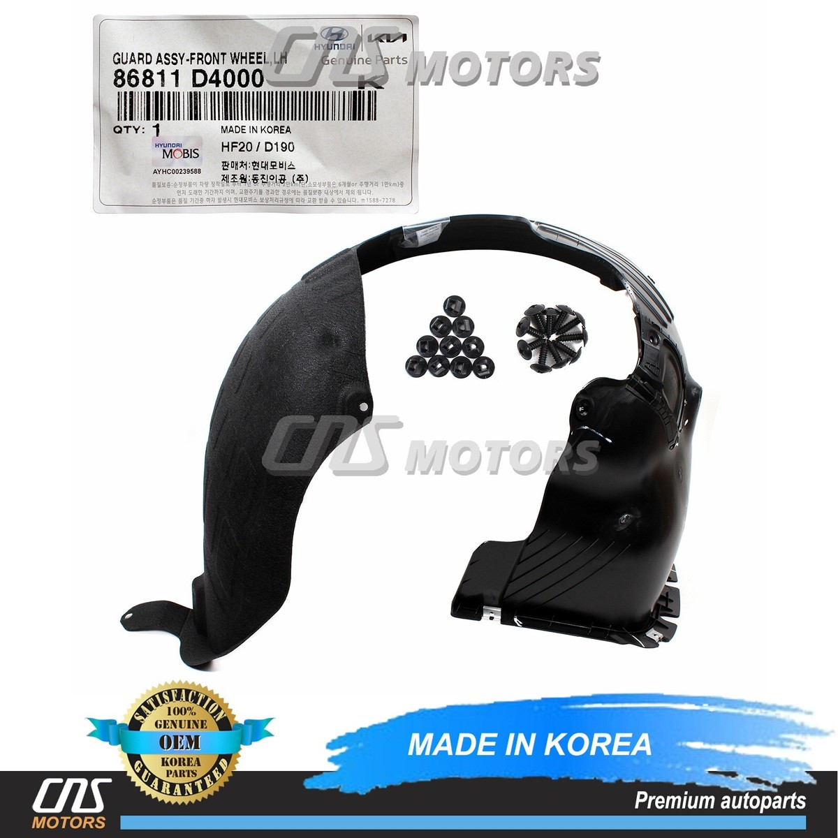 Chắn Bùn Bánh Sau Trái Kia Carens / rondo Mã phụ tùng 868411D000