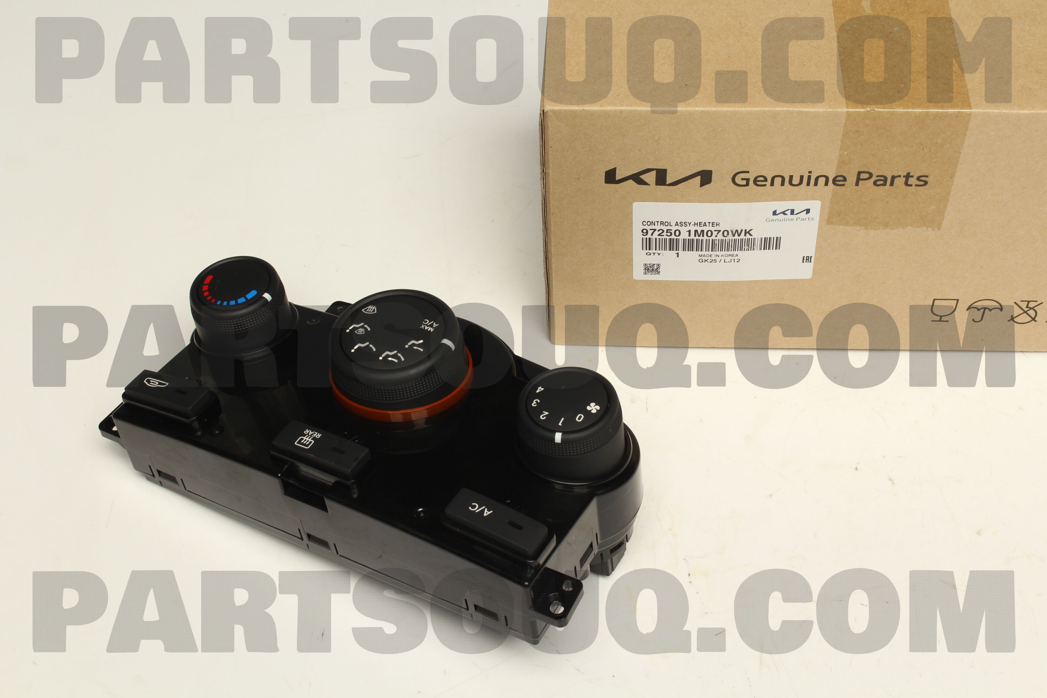 Bảng Điều Khiển Điều Hòa Kia koup Mã phụ tùng 972501M590WK