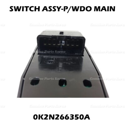 Cụm Công Tắc Lên Xuống Kính Tổng Kia Spectra Mã phụ tùng 0K2N266350A