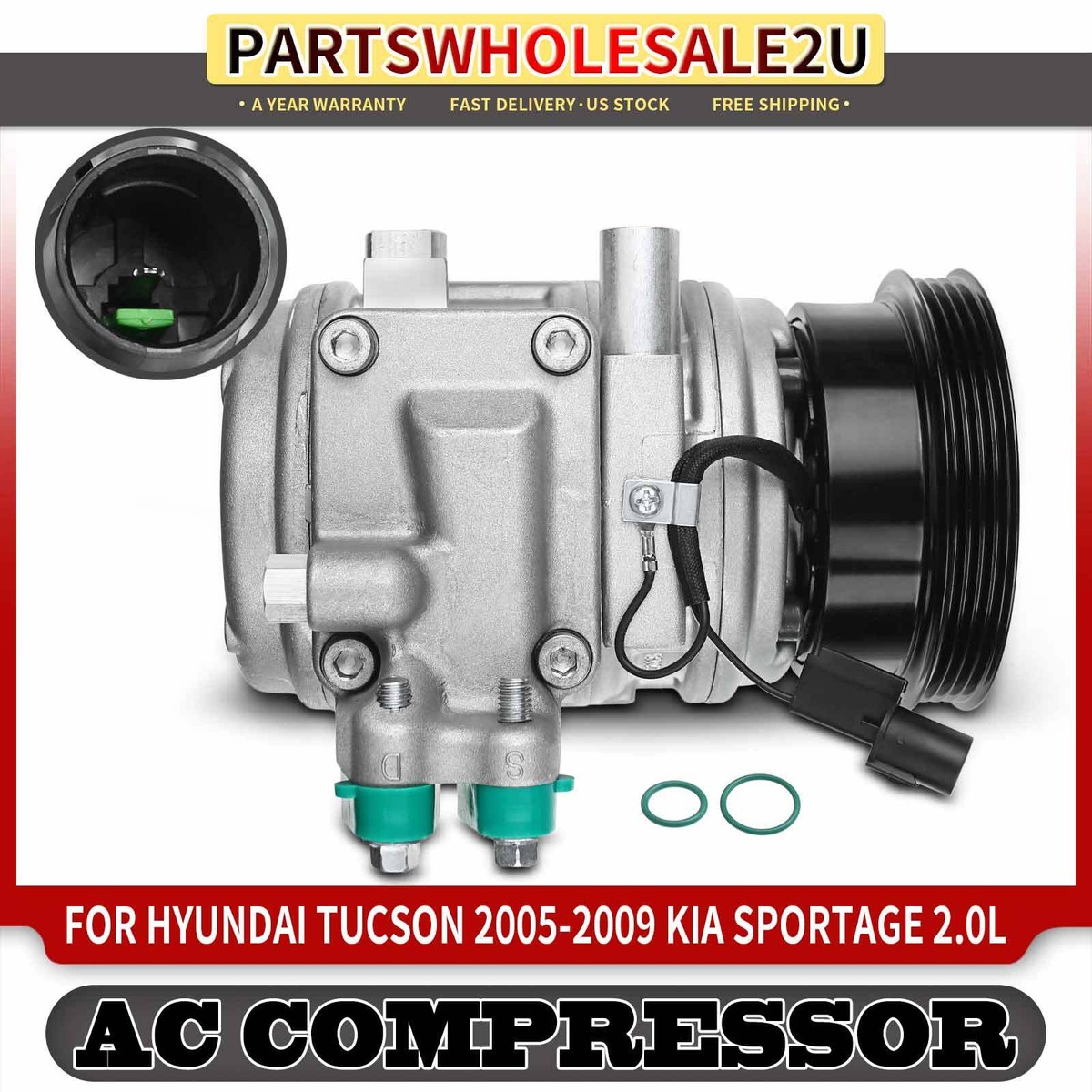 Lốc Điều Hòa Kia Sportage Mã phụ tùng 977012D700