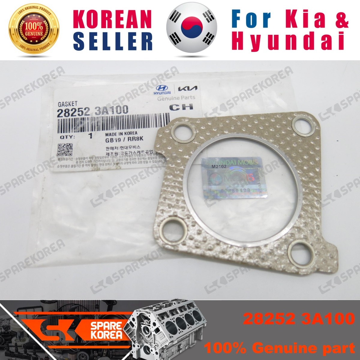 Ống Lấy Gió Vào Hộp Lọc Gió Kia Morning / Picanto Mã phụ tùng 2821007900
