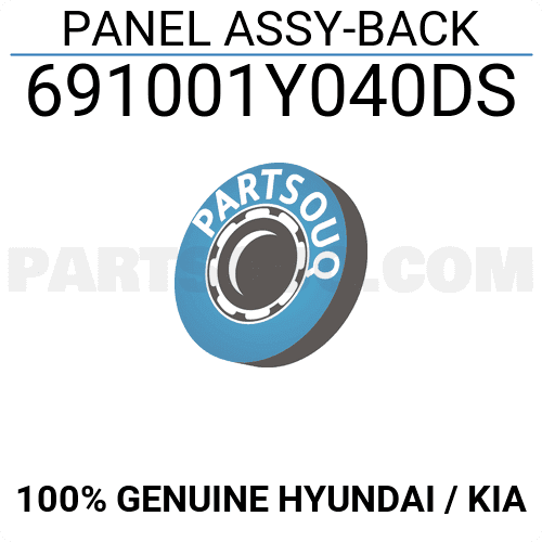 Tâm Ốp Cửa Hậu Kia Morning / Picanto Mã phụ tùng 691001Y600