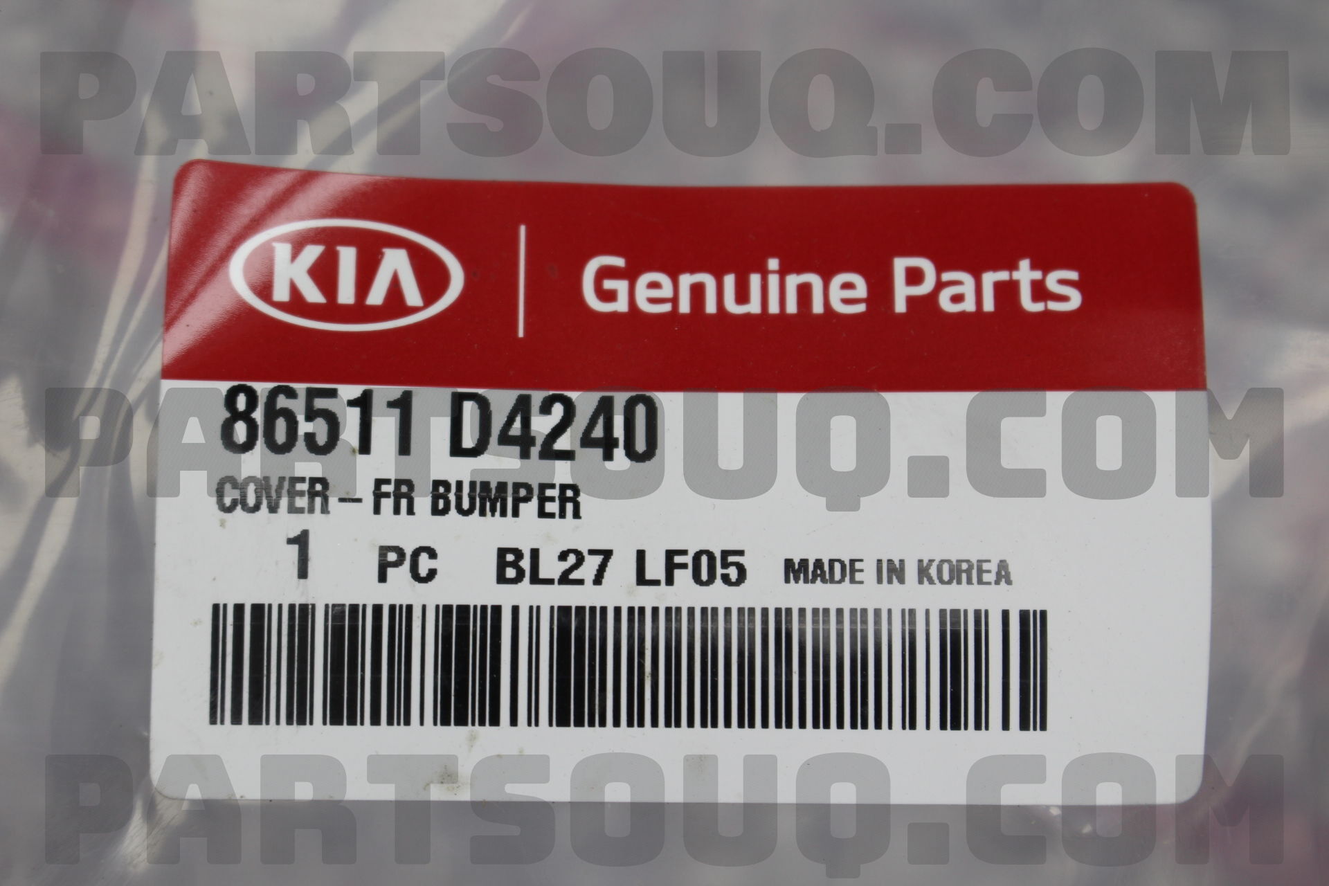 Cản Trước Kia Optima / k5 Mã phụ tùng 86511d4240