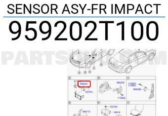 Cảm Biến Va Chạm Kia Soul Mã phụ tùng 959202t100