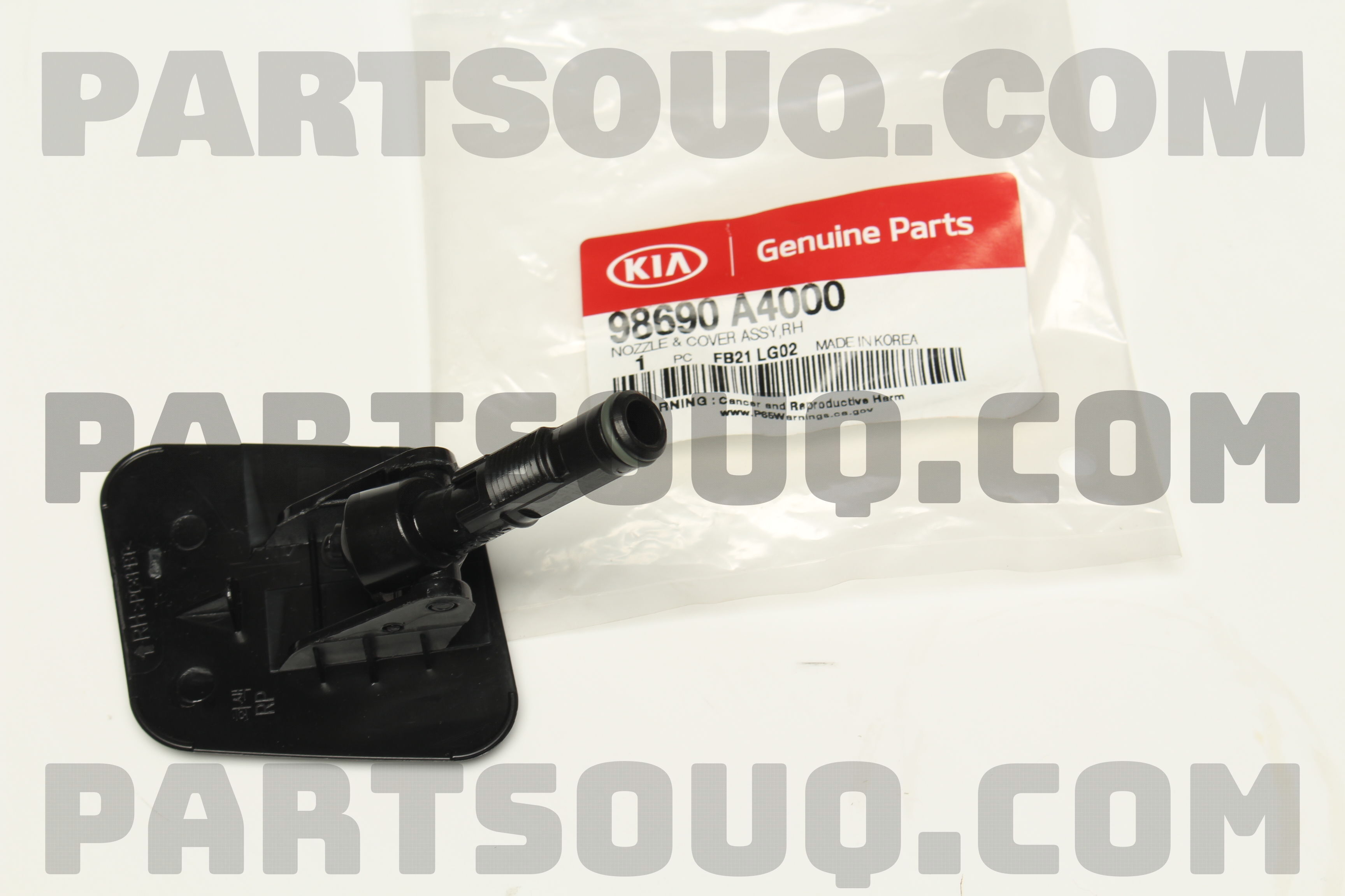 Nắp Chụp Rửa Đèn Pha Phải Kia Soul Mã phụ tùng 98690B2000