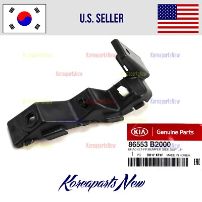 Nẹp Cài Cản Trước Trái Kia Soul Mã phụ tùng 86553B2000