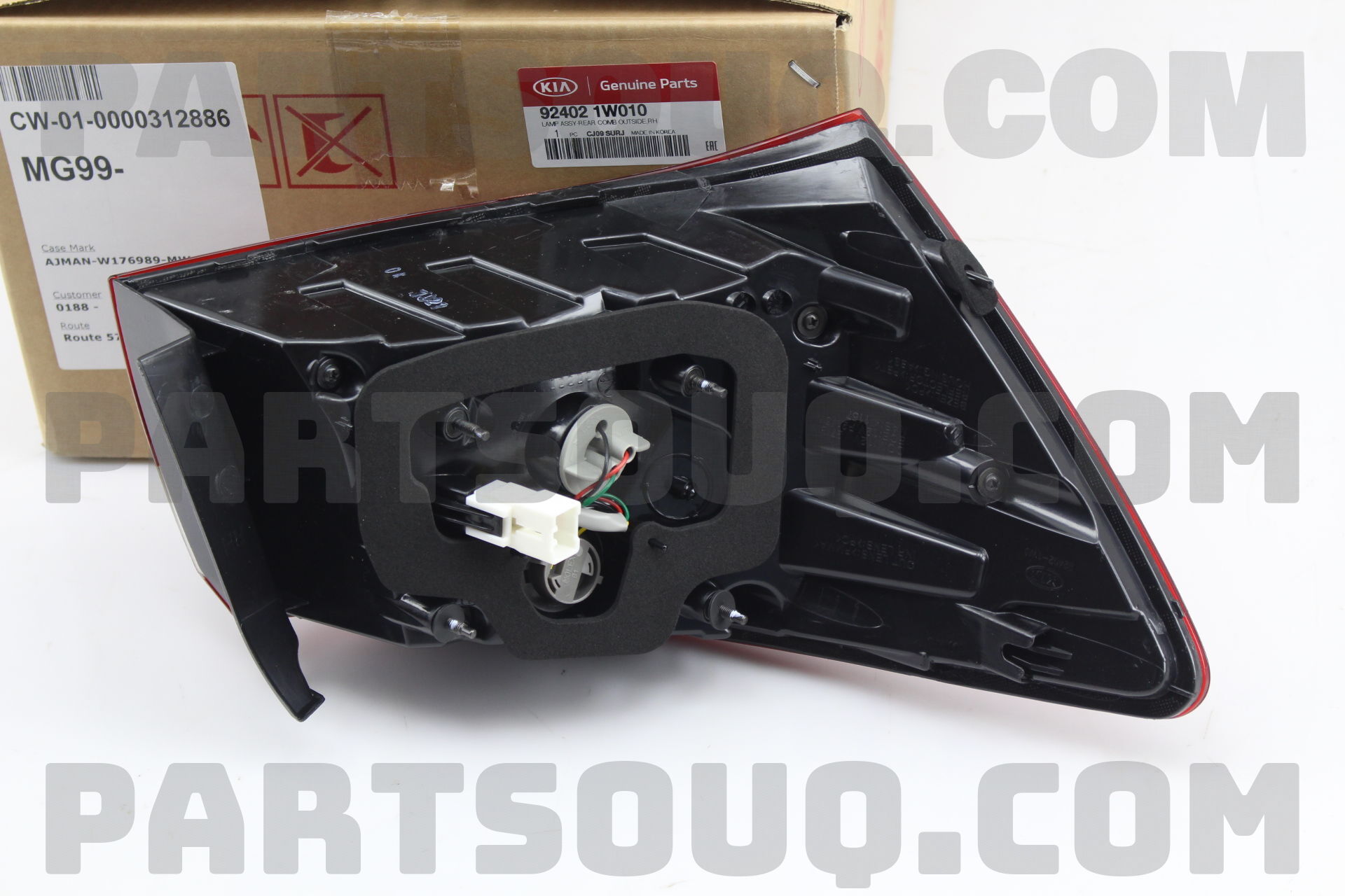 Đèn Hậu Ngoài Phải - Không Led Kia Rio Mã phụ tùng 924021W010