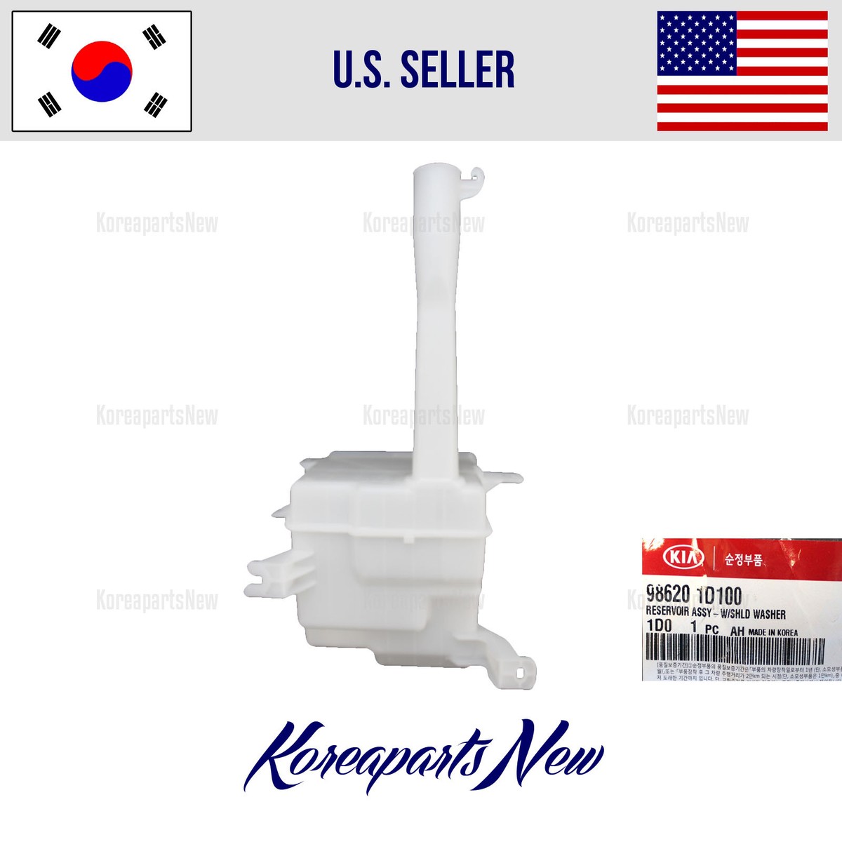 Bình Nước Rửa Kính Kia Carens / rondo Mã phụ tùng 986201D100