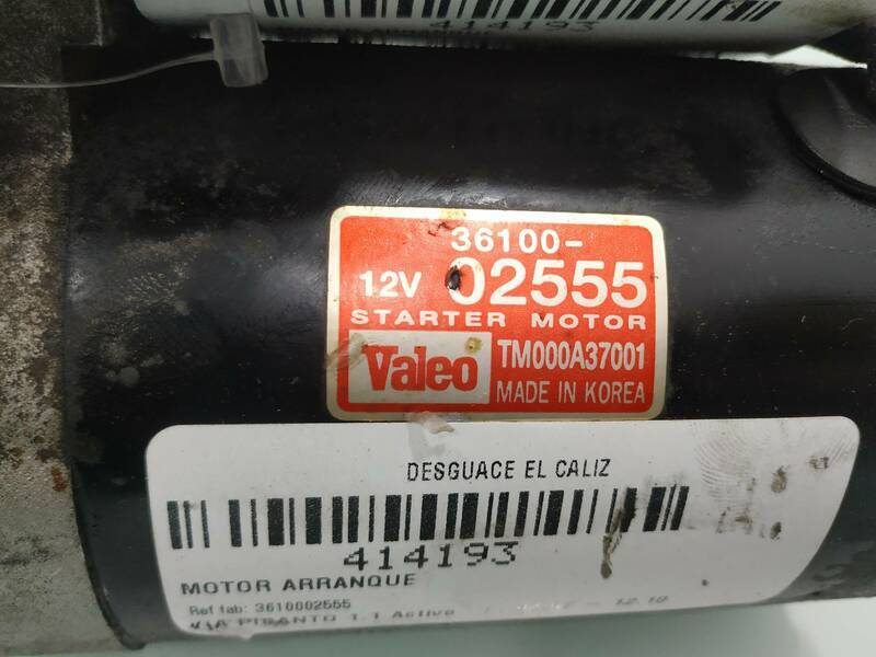 Máy Đề Khởi Động 8 Răng Kia Morning / Picanto Mã phụ tùng 3610002555