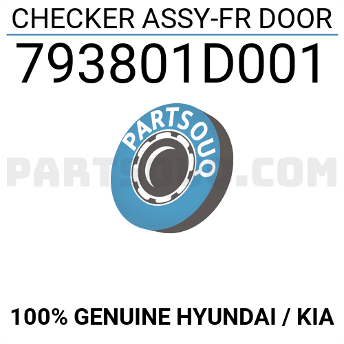 Hạn Chế Hành Trình Cửa Sau Kia Carens / rondo Mã phụ tùng 793801D001