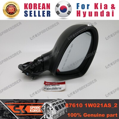 Gương Chiếu Hậu Trái Có Đèn Kia Rio Mã phụ tùng 876101W021
