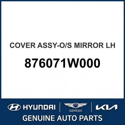 Ốp Chân Gương Trái Kia Rio Mã phụ tùng 876071W000