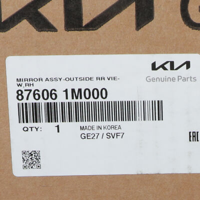 Gương Chiếu Hậu Phải Xi Nhan Bé Kia koup Mã phụ tùng 876061M000