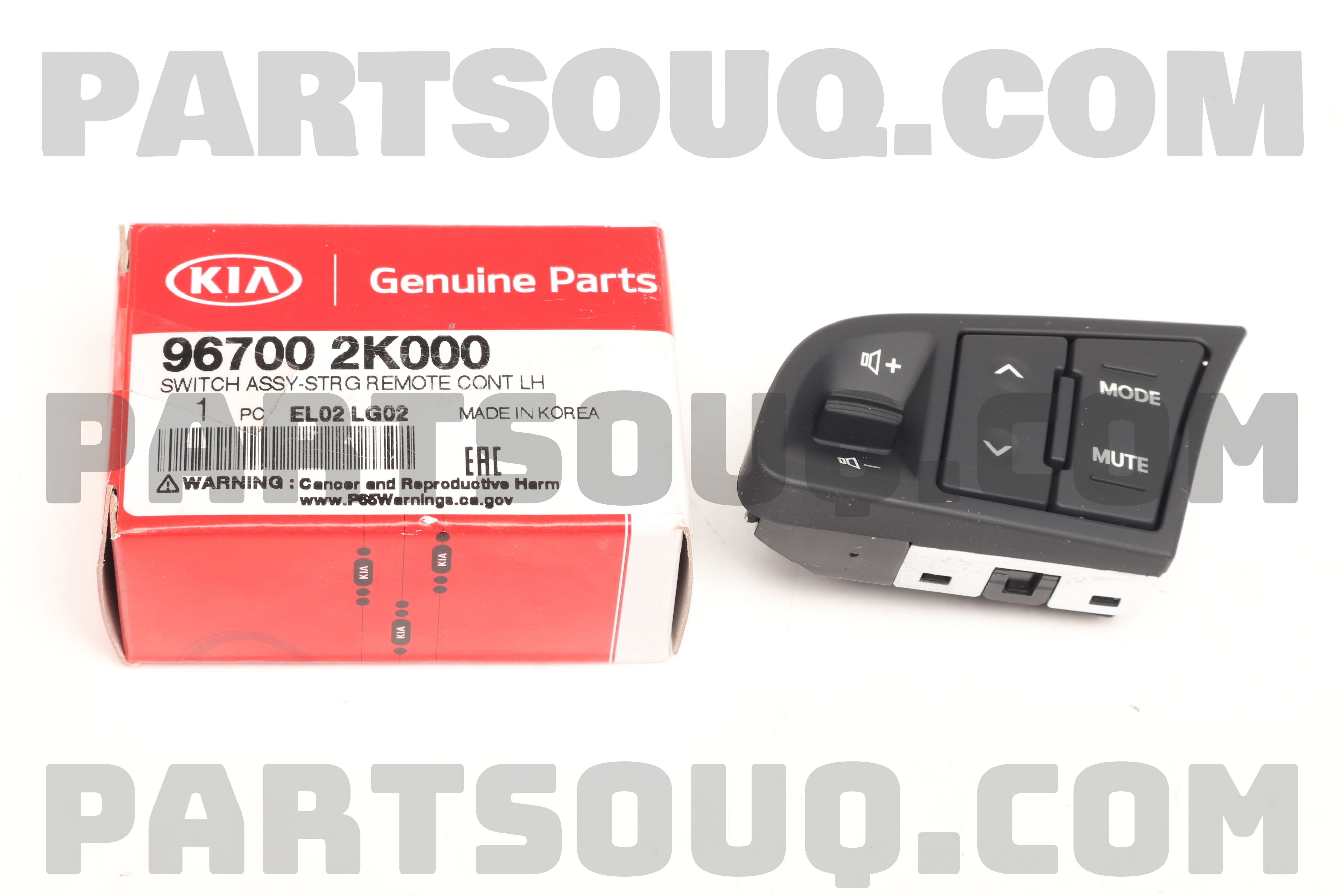 Công Tắc Điều Chỉnh Âm Thanh Trên Vô Lăng Kia Forte / Cerato Mã phụ tùng 967002K000