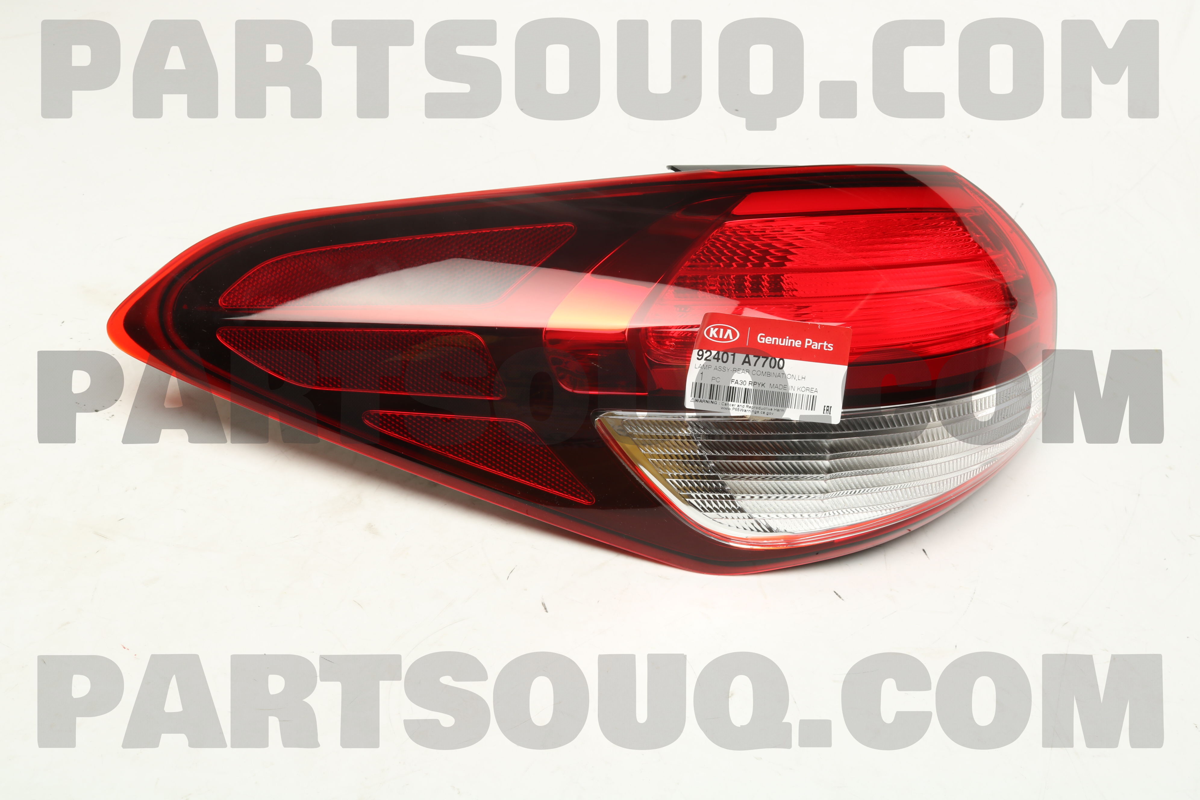 Đèn Hậu Miếng Trong Trái Kia Forte / Cerato Mã phụ tùng 92403a7700
