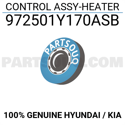 Cụm Công Tắc Điều Khiển Điều Hòa Kia Morning / Picanto Mã phụ tùng 972501Y170ASB