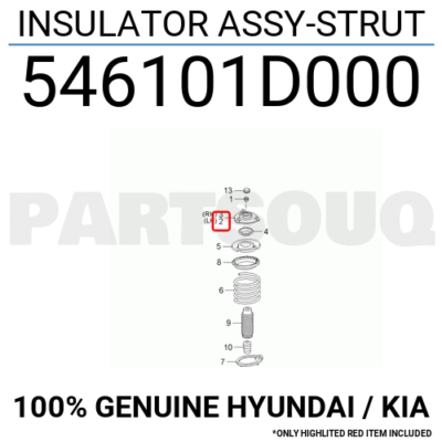 Bát Bèo Trước Trái Kia Carens / rondo Mã phụ tùng 546101D000