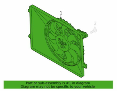 Quạt Két Nước Kia koup OEM 253802H100