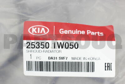 Lồng Quạt Két Nước Kia Rio Mã phụ tùng 253501w050