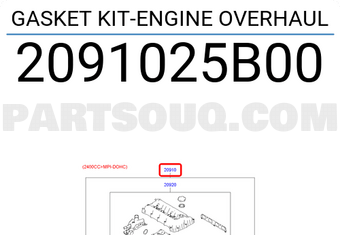 Gioăng Đại Tu Kia Carens / rondo Mã phụ tùng 2091025b00