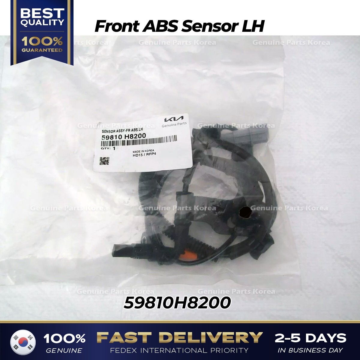 Cảm Biến Abs Trước Trái Kia Rio Mã phụ tùng 59810H8200