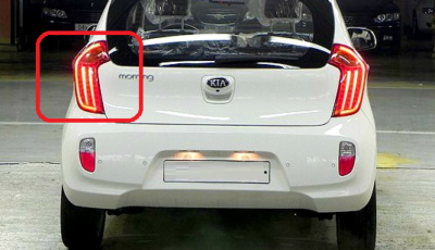 Đèn Hậu Trái - Có Led Kia Morning / Picanto Mã phụ tùng 924011Y300
