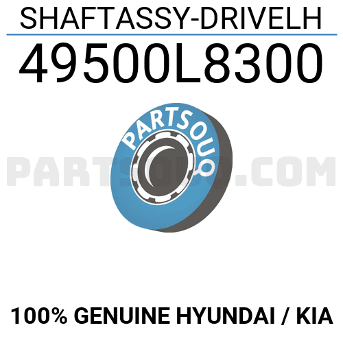 Cây Láp Trái Kia Rio Mã phụ tùng 49500h8300