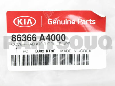 Ốp Che Khóa Capo Kia Carens / rondo Mã phụ tùng 86366A4000