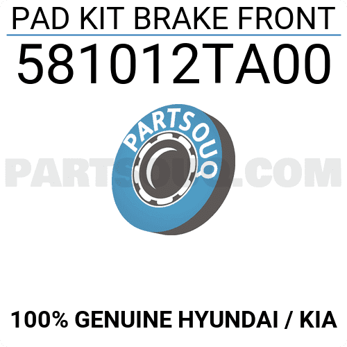 Má Phanh Trước Kia Optima / k5 Mã phụ tùng 581012TA20