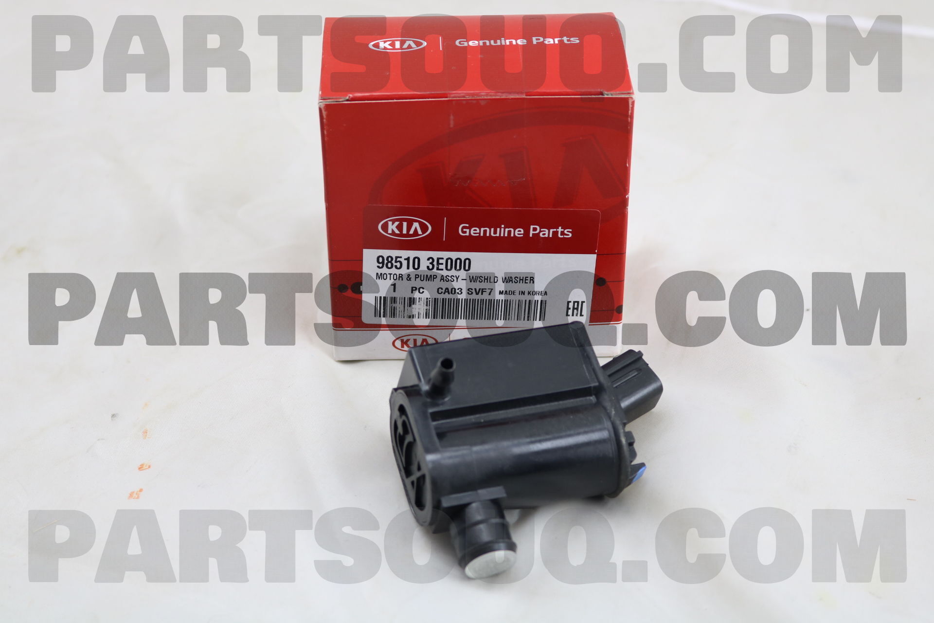 Bơm Nước Rửa Kính Có Gạt Sau Kia Carens / rondo Mã phụ tùng 985103E000