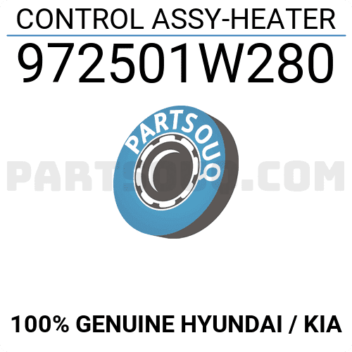 Cụm Công Tắc Điều Khiển Điều Hòa Kia Rio Mã phụ tùng 972501W280