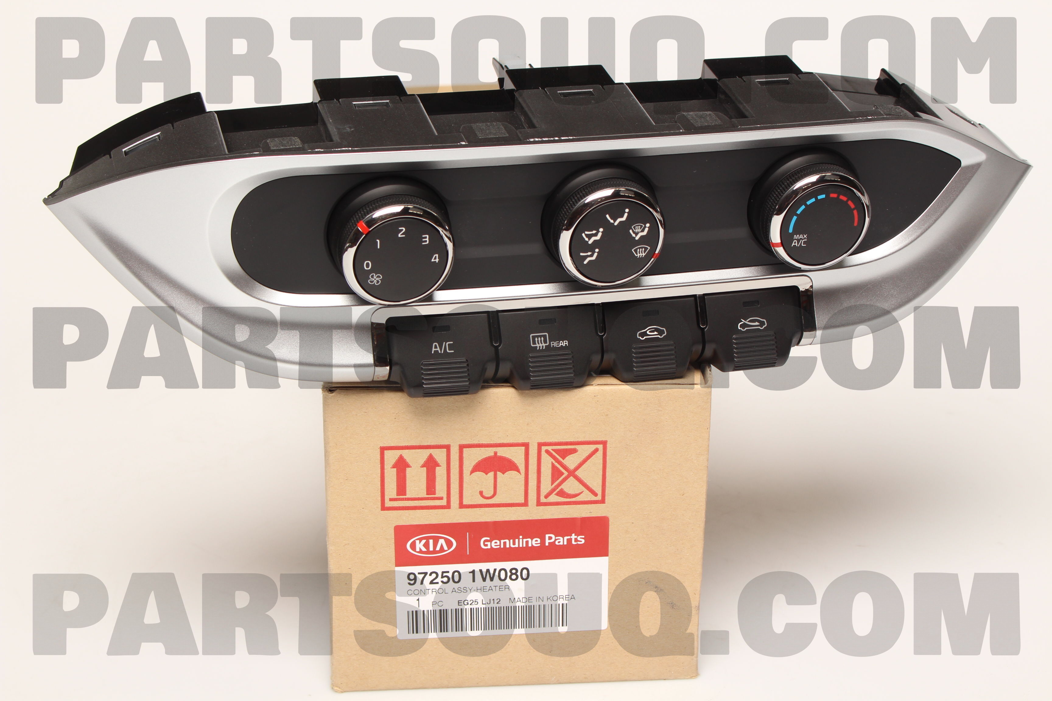 Cụm Công Tắc Điều Khiển Điều Hòa Kia Rio Mã phụ tùng 972501W280