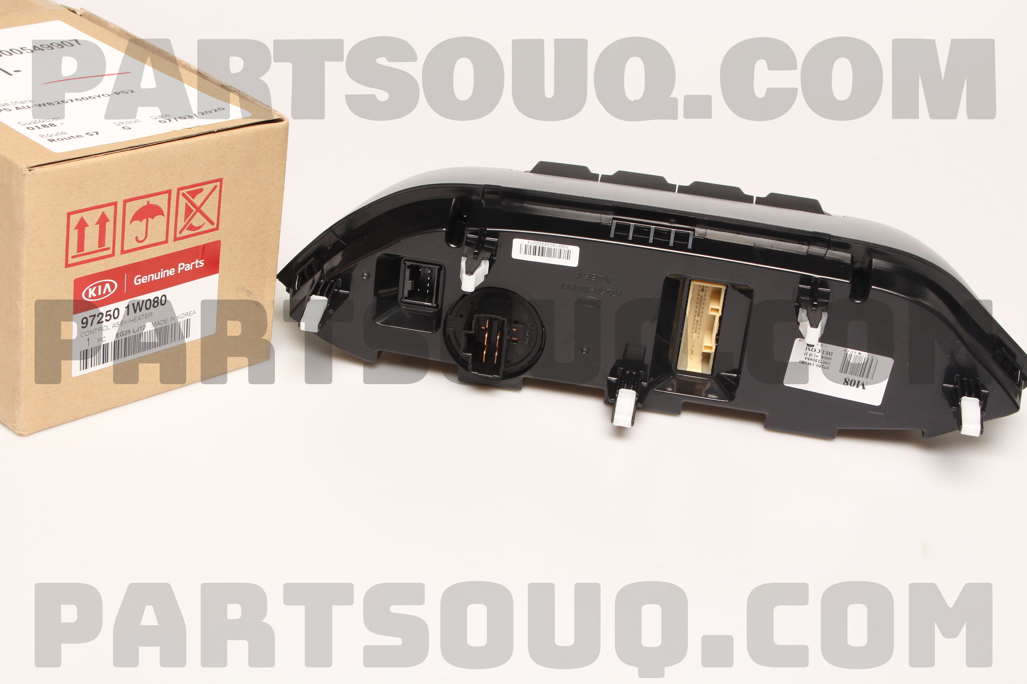 Cụm Công Tắc Điều Khiển Điều Hòa Kia Rio Mã phụ tùng 972501W250