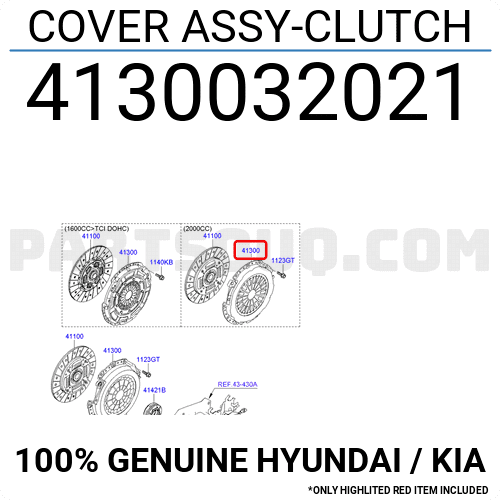 Bộ Bàn Ép Lá Côn 1.7 Máy Dầu Kia Carens / rondo Mã phụ tùng 4130032002