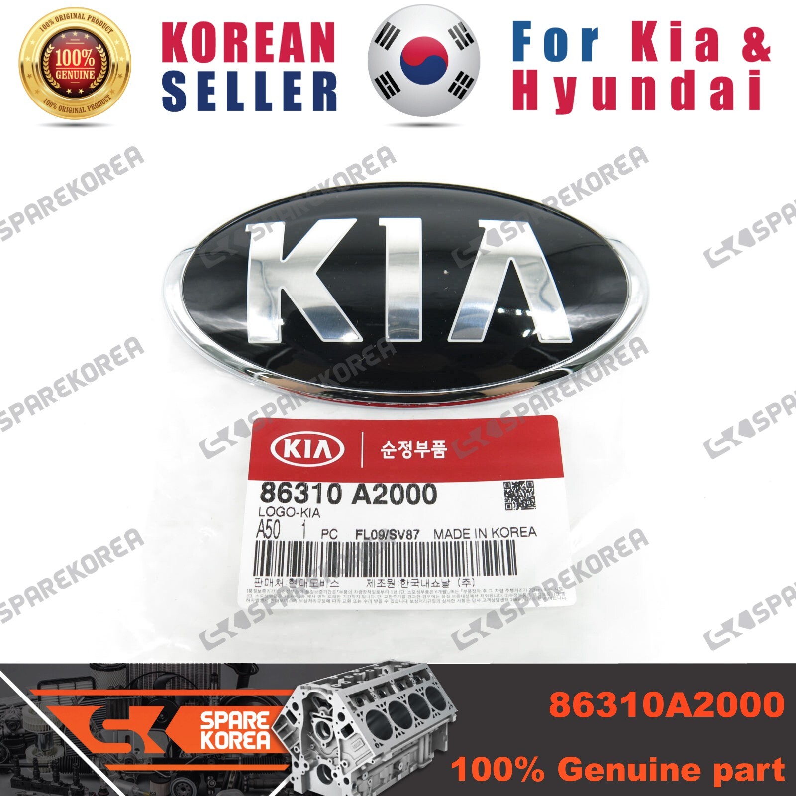 Kính Cửa Số Trời Phía Sau Kia Grand Sedona Mã phụ tùng 81610A9100