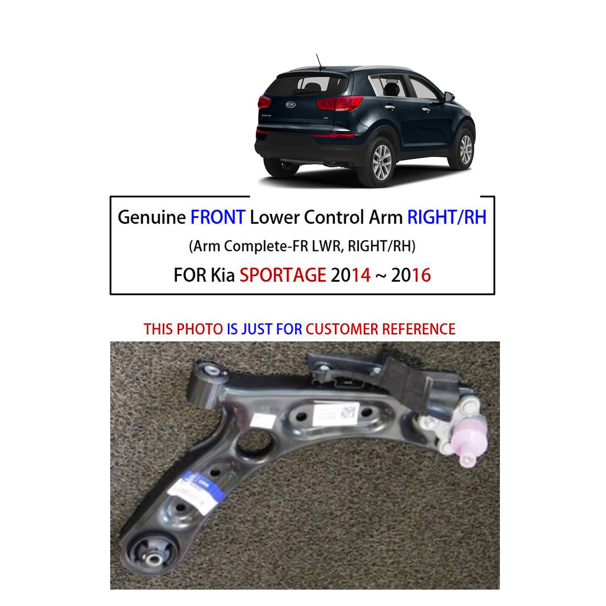 Càng A Phải Kia Sportage Mã phụ tùng 545013W500
