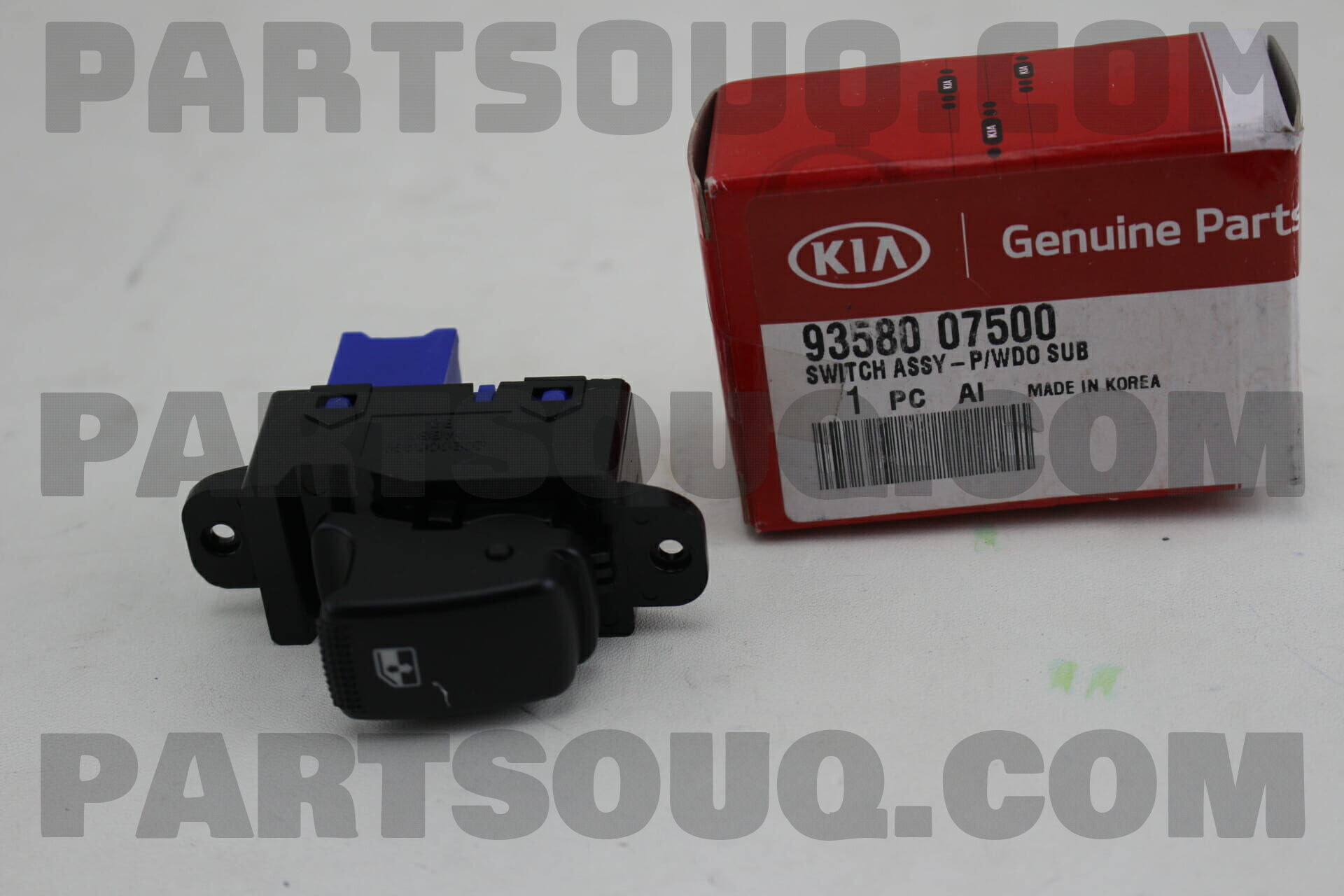 Công Tắc Lên Xuống Kính Sau Kia Morning / Picanto Mã phụ tùng 9358007500