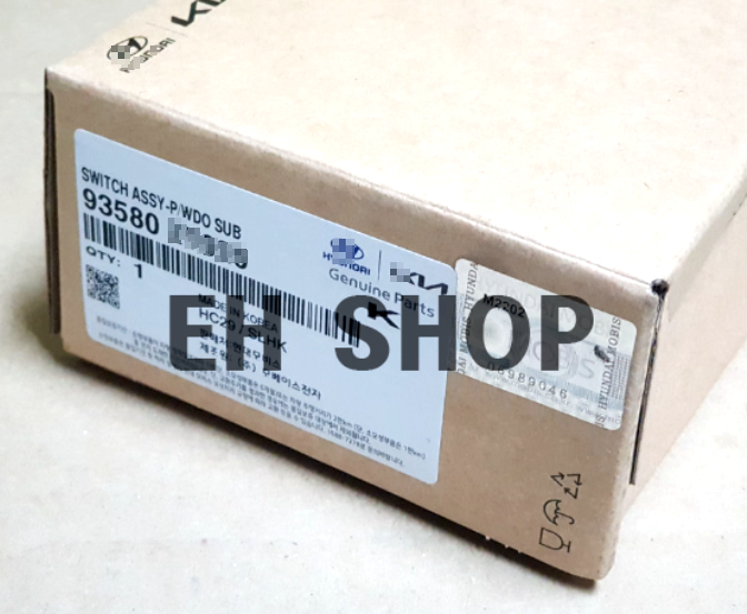 Công Tắc Lên Xuống Kính Sau Kia Morning / Picanto Mã phụ tùng 9358007600