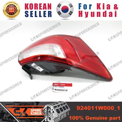 Đèn Hậu Ngoài Trái Không Led Kia Rio Mã phụ tùng 924011W000