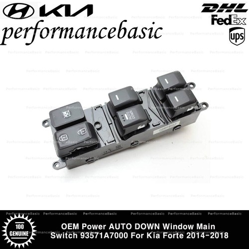Cụm Công Tắc Lên Xuống Kính Tổng Kia Forte / Cerato Mã phụ tùng 93571A7260k3S