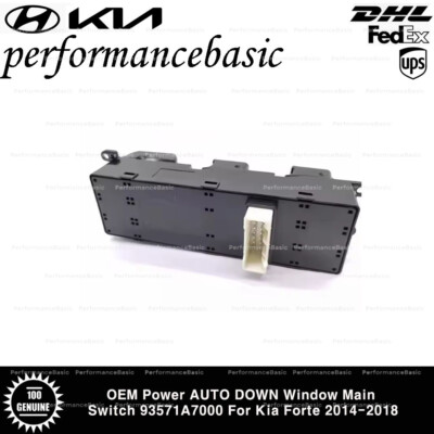 Cụm Công Tắc Lên Xuống Kính Tổng Kia Forte / Cerato Mã phụ tùng 93571A7260k3S